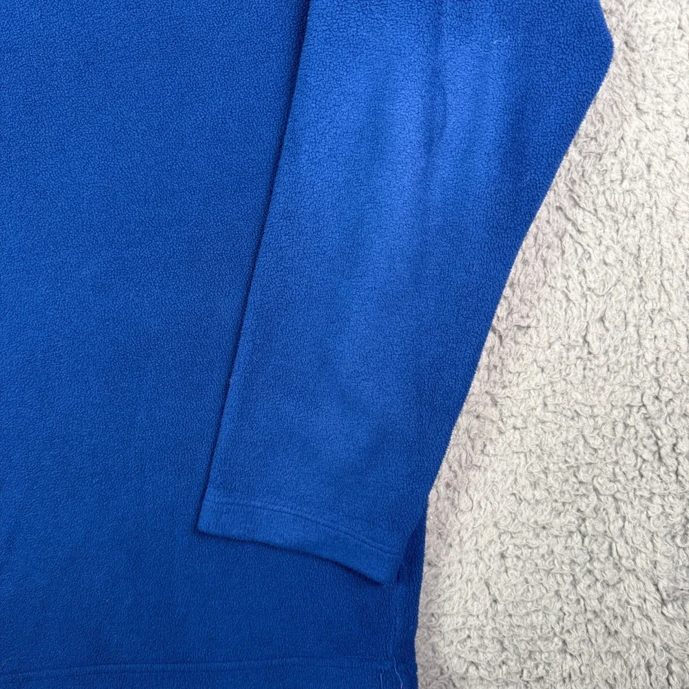 Patagonia Synchilla Micro D Fleece Sweater Mens M Blue 1/4 Zip Pullover